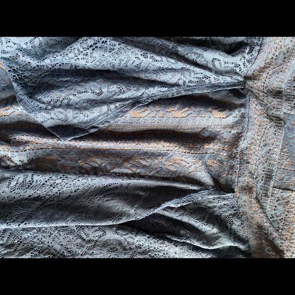 BCBG MaxAzria BOHO dress LiGHT BLUE - Picture 4 of 9